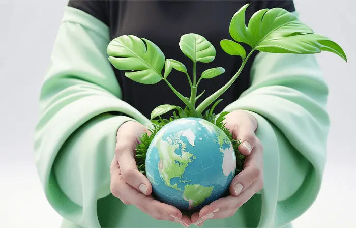 World Earth Day Concept 3D Artwork Design Illustration image